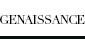 Genaissance